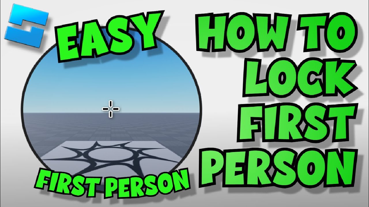 How To Lock First Person View In Roblox Studio! 🟢EASY - YouTube