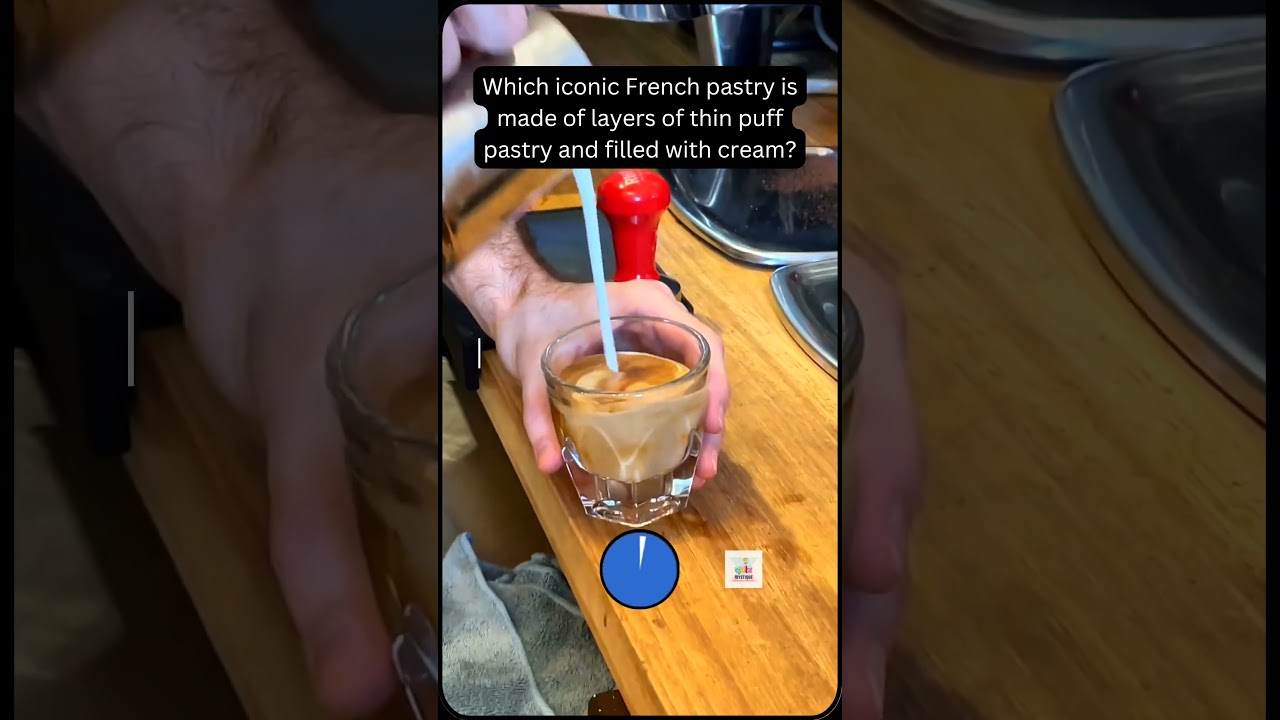 Indulge Your Senses: Guess the Classic French Pastry!  