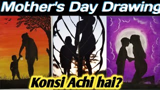 Top 3-Mother's Day Drawings | Soft Pastel & Watercolor Painting |  Teri Ungli Pakad Ke screenshot 5