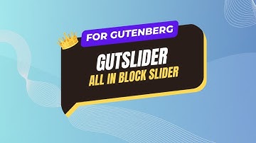 GutSlider - All in One Gutenberg Block Slider and Carousel Plugin