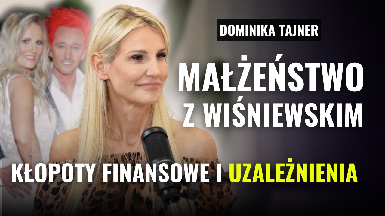 Dominika Tajner rozlicza małżeństwo z Michałem Wiśniewskim! „Dołki finansowe, uzależnienia