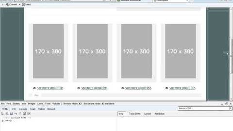 Photoshop PSD to HTML tutorial - Correcting IE Bug 5 and 6