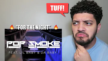 POP SMOKE "FOR THE NIGHT" ft. LIL BABY & DABABY (Audio) REACTION!