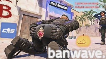 Biggest Banwave in CS2 [RED MEDAL DETECTED]