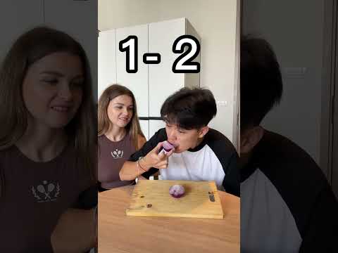 Rock Paper Scissors! (Food Challenge Part 2) #shorts