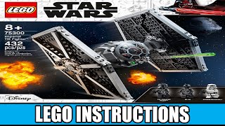 hun er Køre ud fraktion LEGO Instructions – Imperial TIE Fighter – 75300 LEGO STAR WARS - YouTube