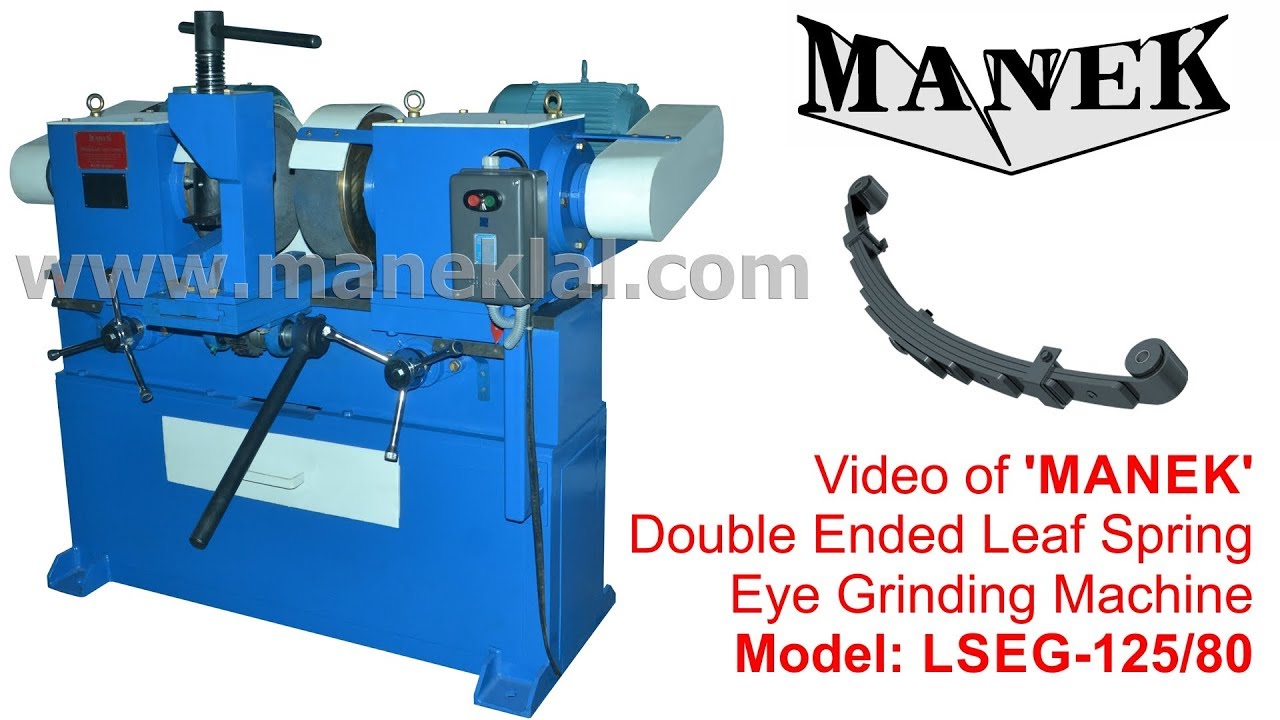 MANEK Machines - Video # MGE-SS-SM-0150 - YouTube