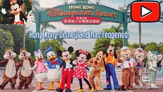 Hong kong disneyland has reopened ...