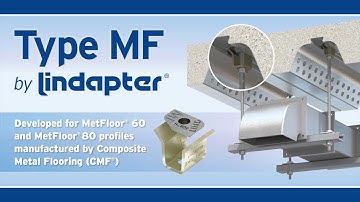 Type MF decking fixing by Lindapter