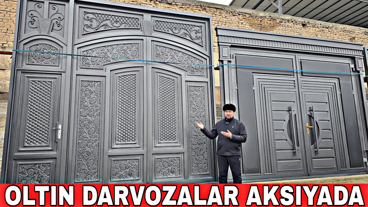 OLTIN DARVOZALAR ARZON NARXDA UZB BO'YLAB O'RNATAMIZ
