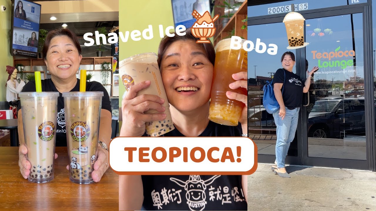 Teapioca The Austin Origin Boba Tea Shop - TEAPIOCA | Austin 101 Realty - YouTube