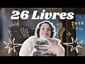 PAL • 26 livres pour 2026 : ce qu'ils disent de moi 📖✨