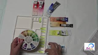 Limited Color Palette - Watercolor Creative Mark Palette Setup (Part 2 of 4)
