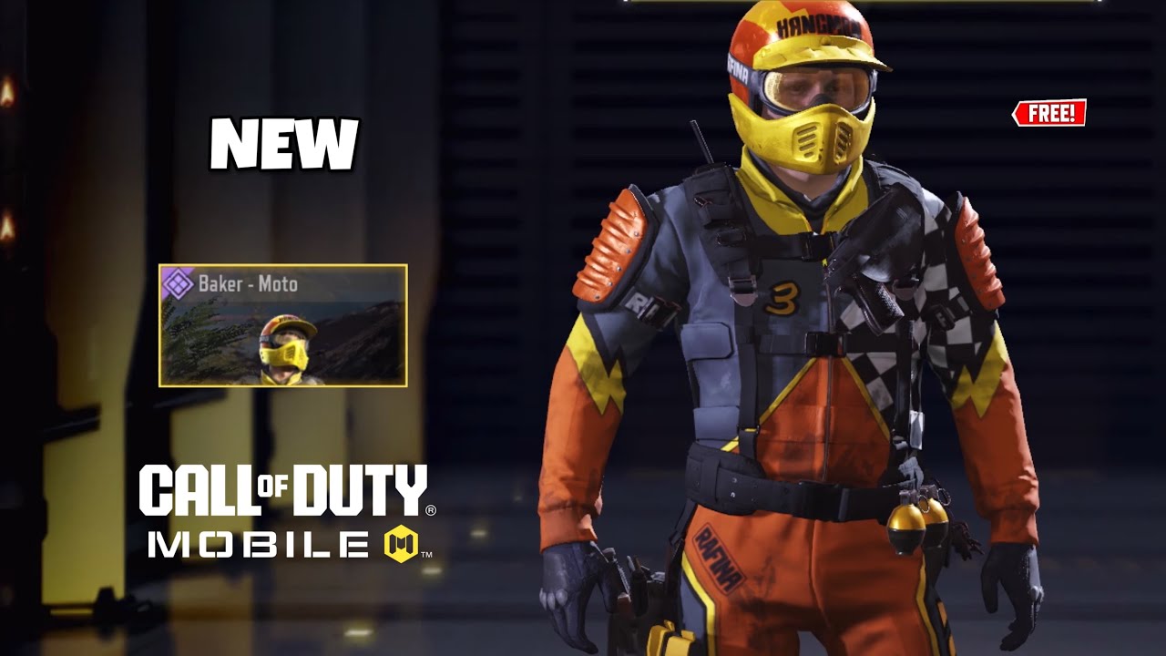 *NEW* Unlock FREE Baker - Moto Skin on COD Mobile!!! - Full Throttle ...