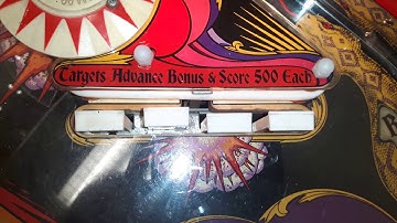 Bally Mata Hari drop targets reset issue