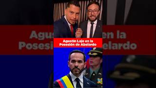 🚨 Agustín Laje at Abelardo de la Espriella's presidential inauguration 🫡🐅
