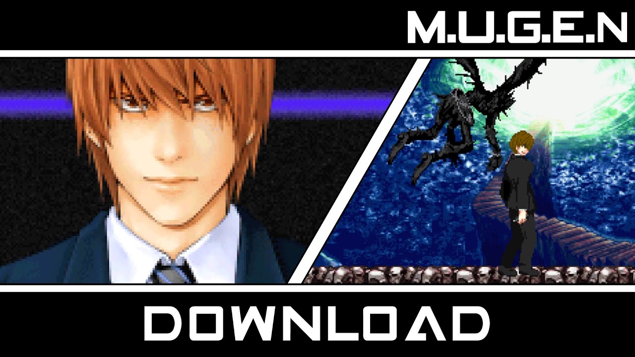 M.U.G.E.N. CHAR | Light Yagami (Kira) by MGSSJ2 and Elias Valentin Vila