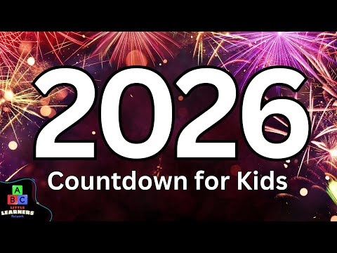 New Years Countdown 2026  | Kids New Years Ball Drop | Kids New Year’s Eve Countdown