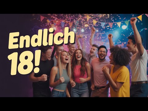 So feierst du deinen 18. Geburtstag richtig!