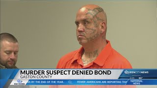 Murder suspect denied bond in Gaston County