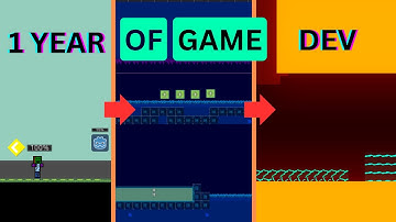 1 Year Of Game Development In 40 seconds Montage