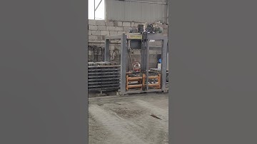 Big Automatic Machine making environmental brick and concrete blocks #brick