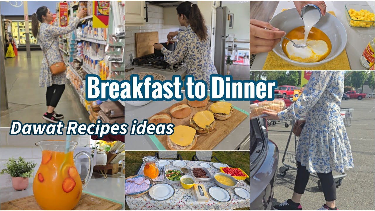 Pakistani Mom's 6AM to 7PM Routine | Breakfast, Lunch & Dinner for My Family + Dawat Recipes Ideas