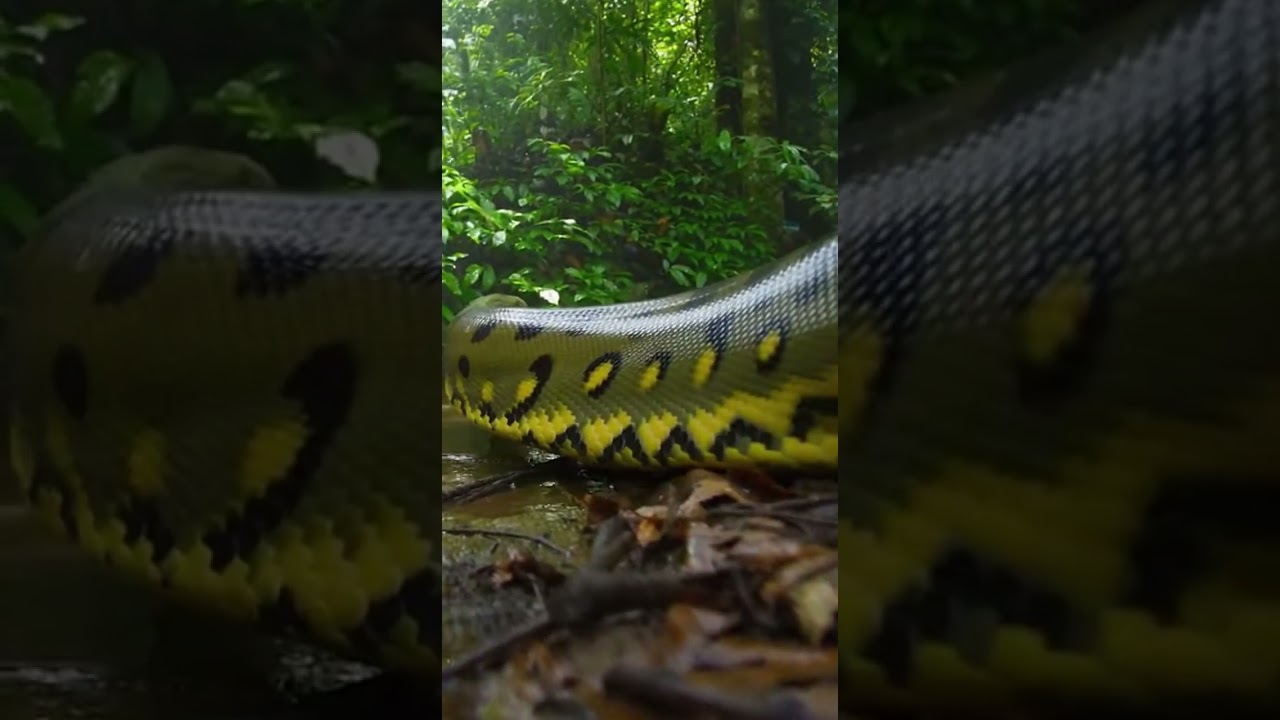 Anaconda on the Prowl 🐍🛤️ 