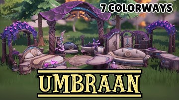 Umbraan :: ALL COLORS :: Palia Furniture Walkthrough