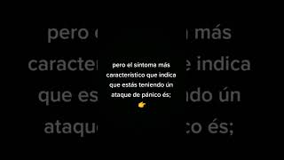 #1 ¿que es un ataque de pánico? ...... #psicologia #terapia #freud #panico