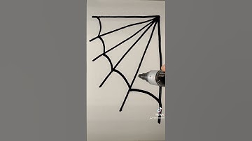 How to Draw a Spiderweb