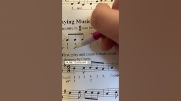 How to count in 6:8 time? #Shorts