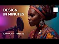 CREATE STUNNING DESIGN IN MINUTES (Canva AI + PixelLab)