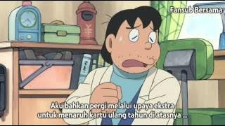 Fansub New Doraemon Spesial Subtitle Indonesia hadiah istimewa dari nobita untuk shizuka