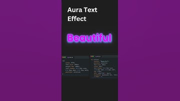 Glowing text Html CSS #learnhtml5andcss3 #coding #css3animation