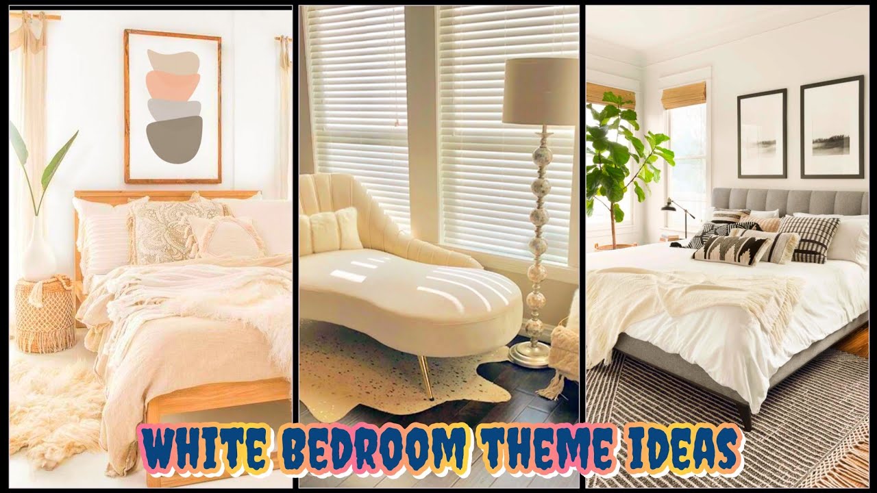 White colour bedroom design Bedroom colour scheme ideas Creative