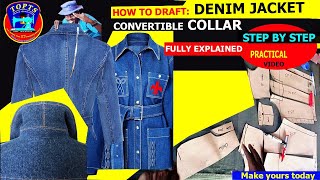 Top Tips For Drafting The Perfect Denim Jacket With A Convertible Collar!