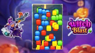 Witch Cube Blast: Free Matching Magic Blast Game Trailer screenshot 1