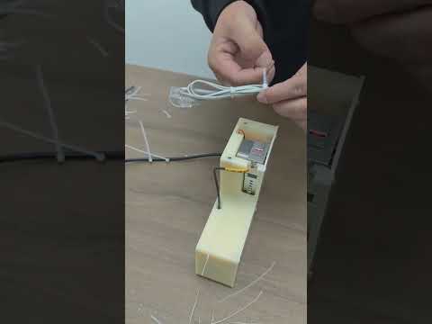 Free Sampling for Auto Cable Tie Machine Automatically tightens and cuts your custom bundles