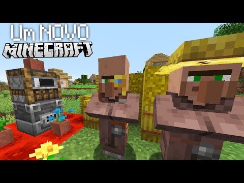 NOVOS VILLAGERS, NOVAS FORNALHAS, NOVO MINECRAFT! | Atualização de Minecraft (1.14)