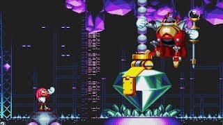 Sonic Mania: Knuckles Exclusive Boss Fight (Lava Reef Act 2)