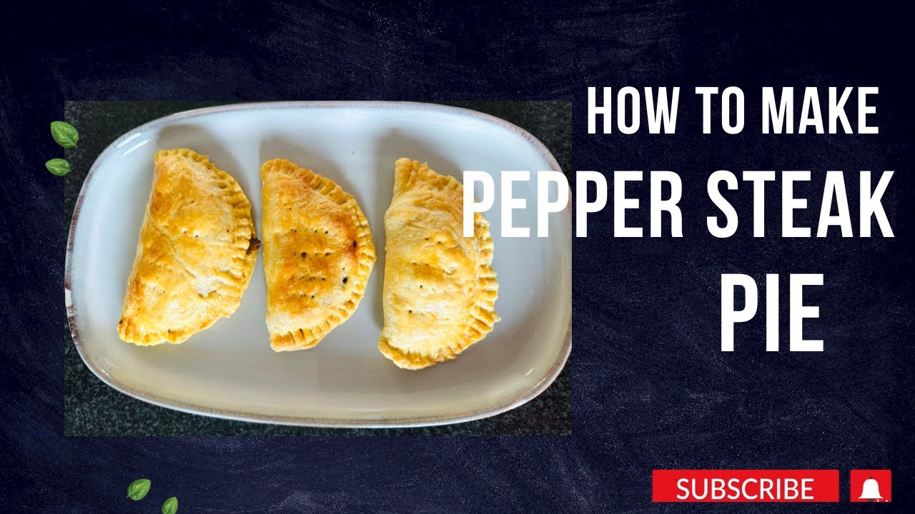 How To Make Pepper Steak Pie South Africa YouTube