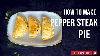 How to make Pepper Steak Pie| South Africa