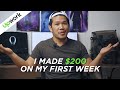 How I made $200 in my First week on UPWORK