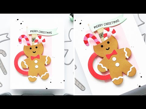 Gingerbread Mug Holder Card