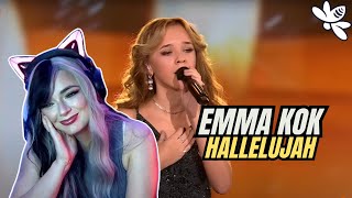 Reacting to Emma Kok - Hallelujah | MAX KERSTCONCERT |Girl react