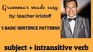 Part 3-5 BASIC SENTENCE PATTERNS (SUBJECT + INTRANSITIVE VERB)