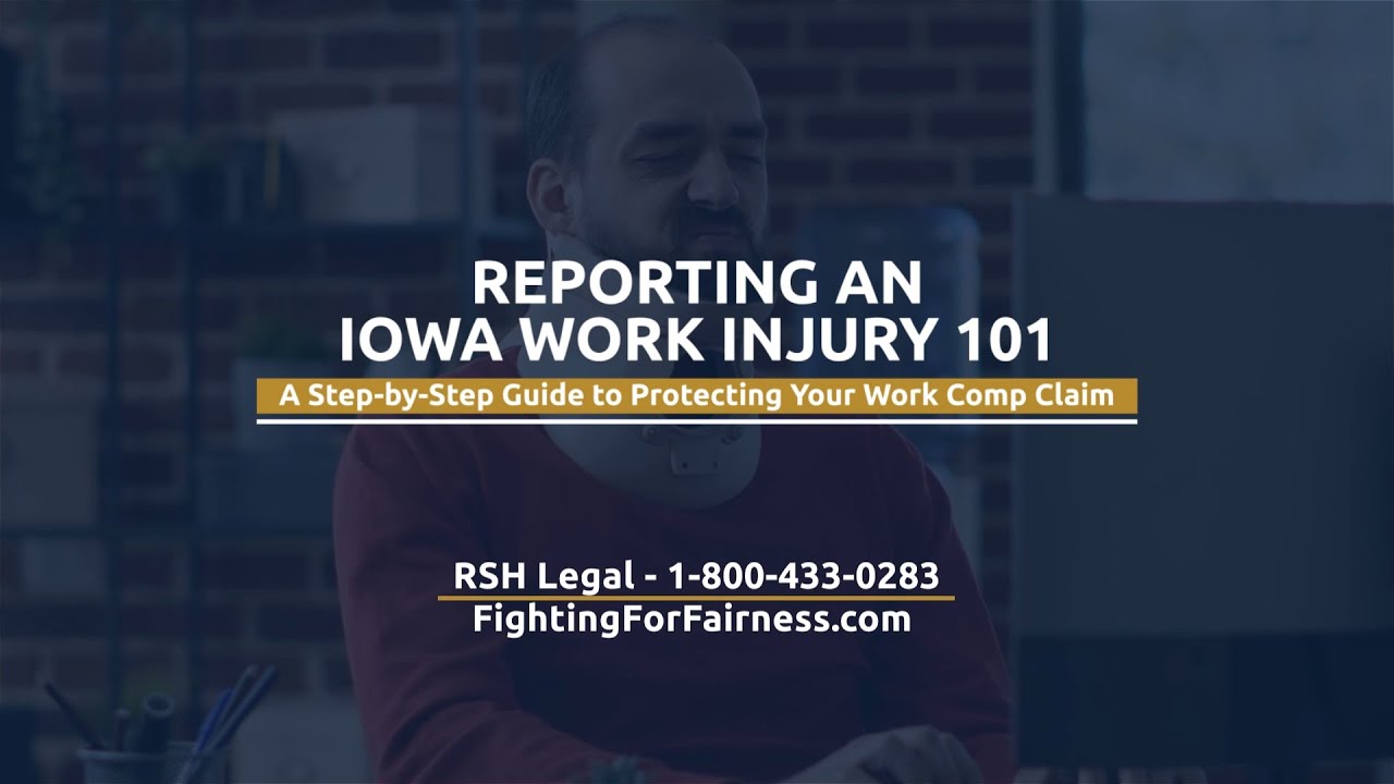 Iowa Work Comp Rates Reporting an Iowa Work Injury 101: A Step-by-Step Guide to Protecting ...