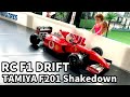 RC F1 DRIFT】タミヤF201シェイクダウン 【Rc Drift】MSファクトリー