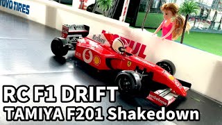 未組み立て★タミヤ★F201シャーシキット 電動RCフォーミュラ1レーシングカー RC F1 DRIFT】タミヤF201シェイクダウン 【Rc Drift】MSファクトリー